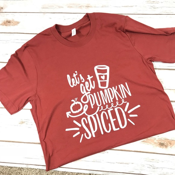 Let’s Get Pumpkin Spiced Graphic Tee - Picture 2 of 2